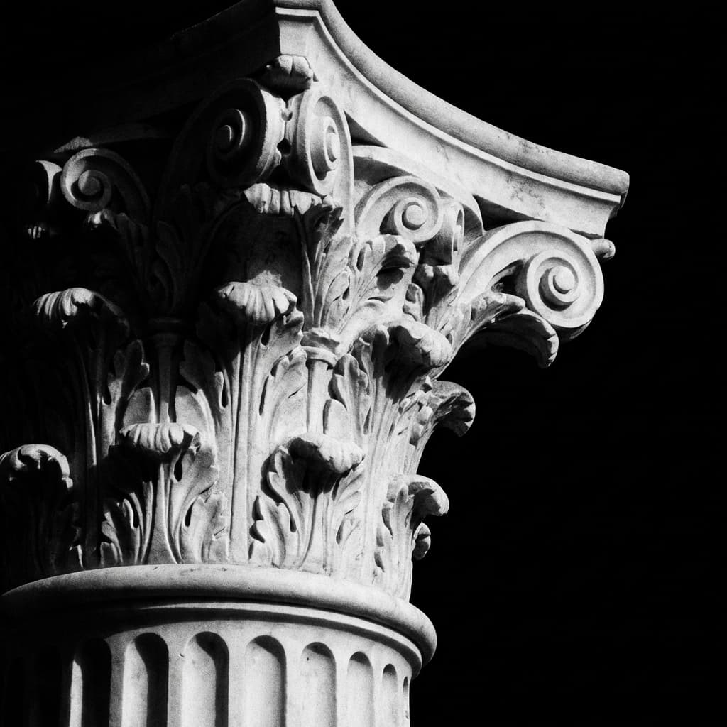 Classical architectural detail background